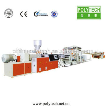 Machine pour matériaux de construction / PE plastique Construction coffrage Production Line